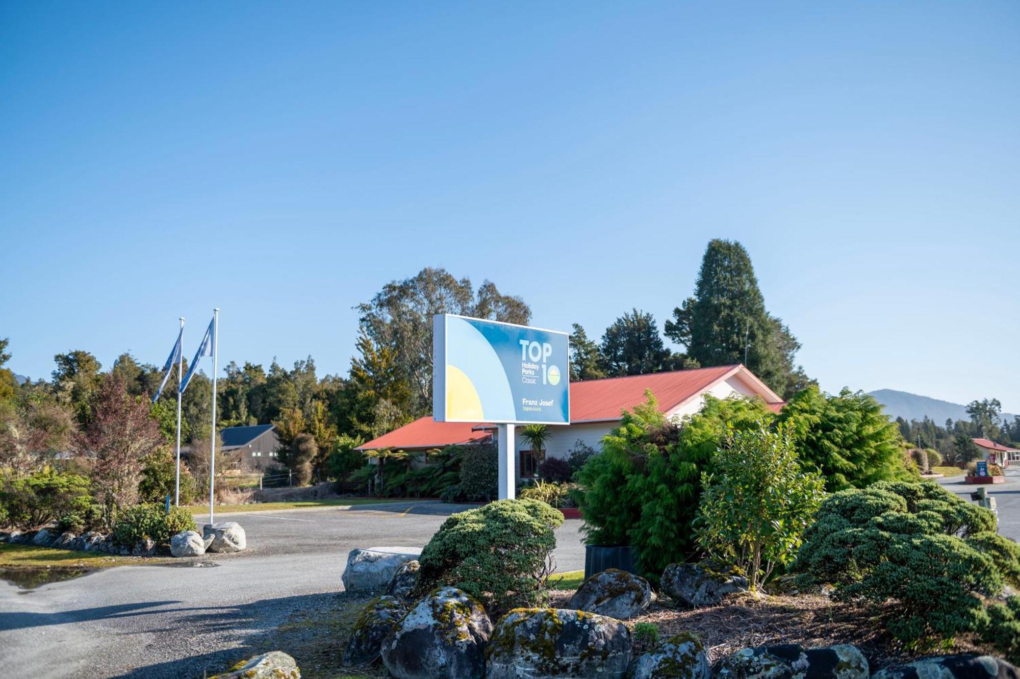 Franz Josef Top 10 Holiday Park Buitenkant foto